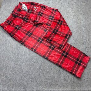 Georgia Bulldogs Pajama Bottoms Concepts Sport Men XL Red Graphic Fleece 31"